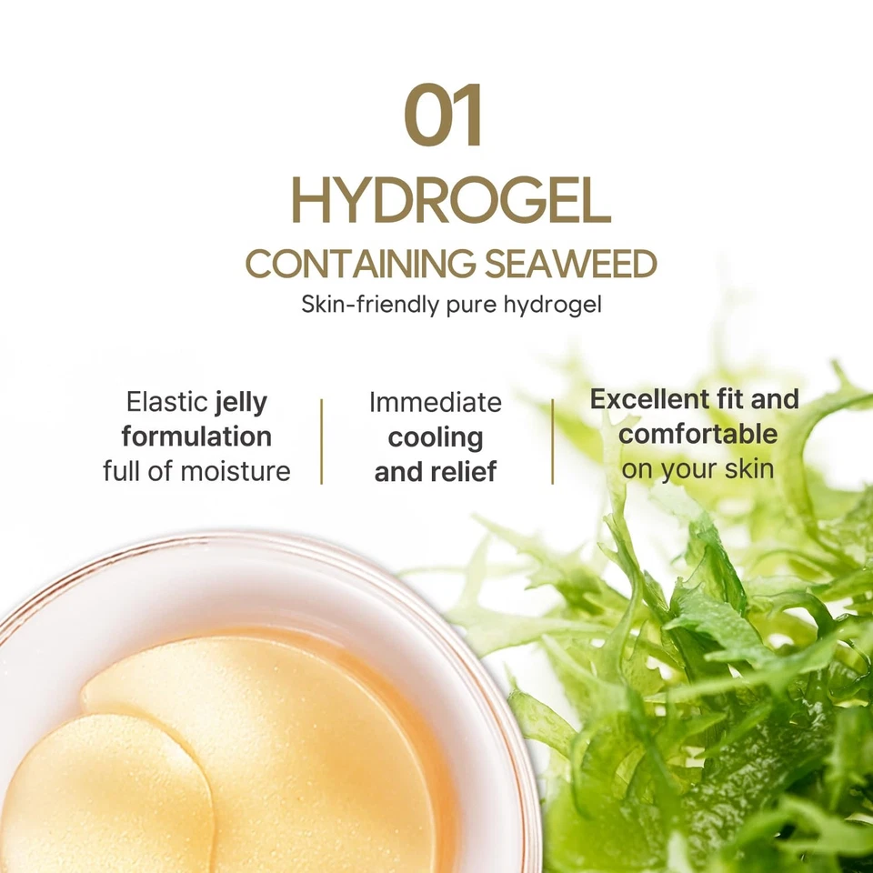 Gold Hydrogel Eye Patch 60ea (30pairs) - Image 4 of 4