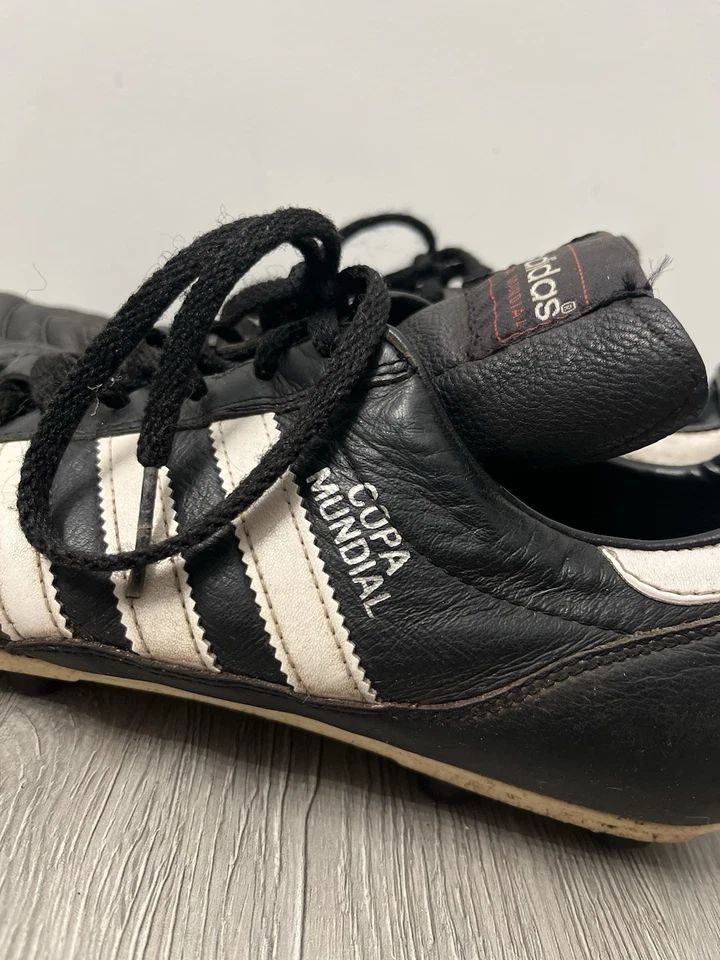 Adidas Copa Mundial Soccer Shoes Black/White Mens 10.5 - Image 2 of 4