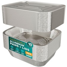 Aluminum Pans With Lids HALLOWEEN THANKSGIVING PARTY LEFTOVERS