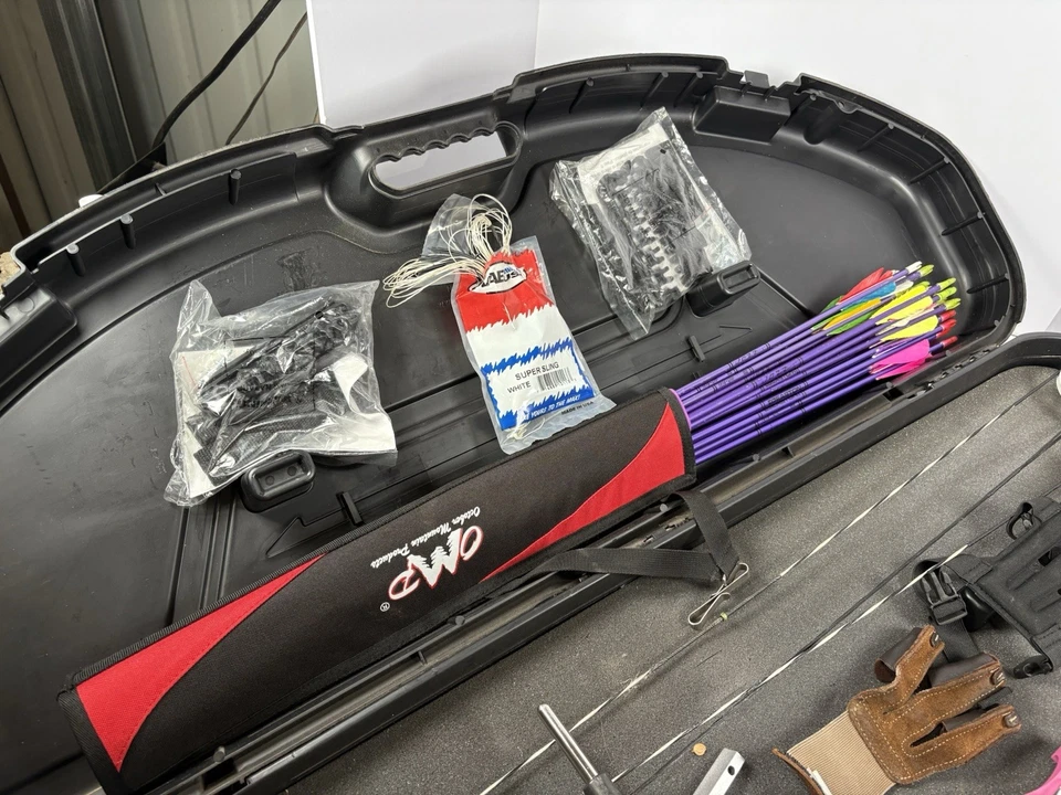 Arco Génesis Rosa Con Estuche Plano Modelo 1109 Y Accesorios Foto 2 de 4