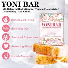 2PCS Yoni Soap Bars With Foaming net For Women 100% Handmade Natural PH Balanced