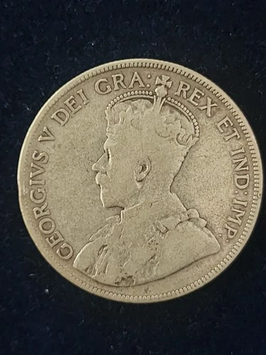 1932 Canadian 50 Cents Silver Coin