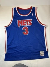 Drazen Petrovic New Jersey Nets Jersey Mitchell Ness Hardwood Classics Size 56
