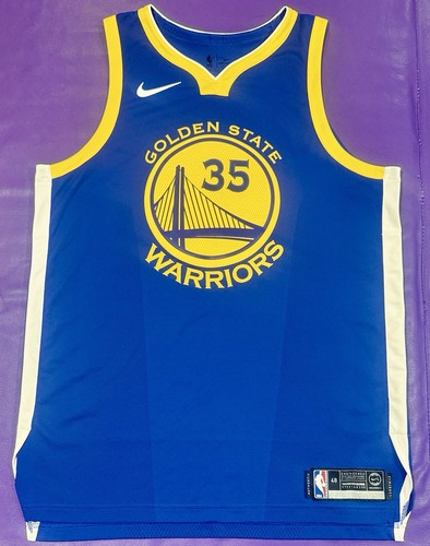 Authentic Kevin Durant #35 Golden State Warriors Nike On Court Jersey 48