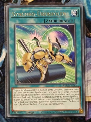 Yu-Gi-Oh Synchro-Überholen - PHRE-DE045 - Rare - NM - 1. Auflage