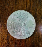 2014 Walking Liberty AMERICAN EAGLE .999 fine SILVER DOLLAR coin 1 oz. $1 USA BU