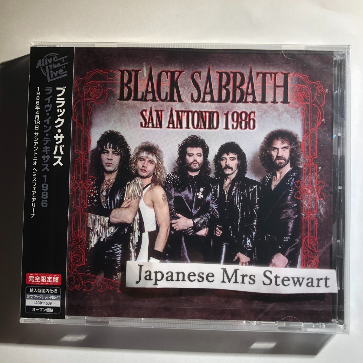 Black Sabbath Live 1986 w/ Ray Gillen + Live Aid 4 Bonus Tracks