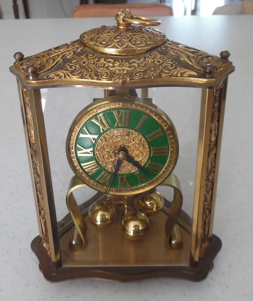 pendule mécanique LANCEL KERN SOHNE horloge fonctionne - Photo 1/4