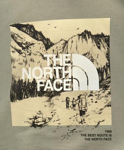 The North Face Damen Hi Lo Performance Crop Top Hoodie Doppeltasche Gr. L - Bild 5 von 6