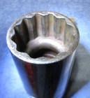 SNAP-ON S481 1/2" Drive 1-1/2” 12 Point SAE Chrome Deep Socket Vtg. Made U.S.A. — photo 8