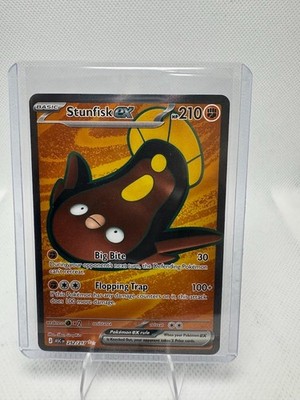 Pokémon TCG Stunfisk ex - Ultra Rare 252/217 ASC ME: Ascended Heroes NM