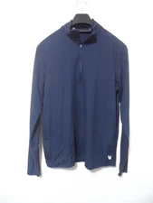 Vuori Men's Black Ease Performance 1/2 Zip Pullover Top Small