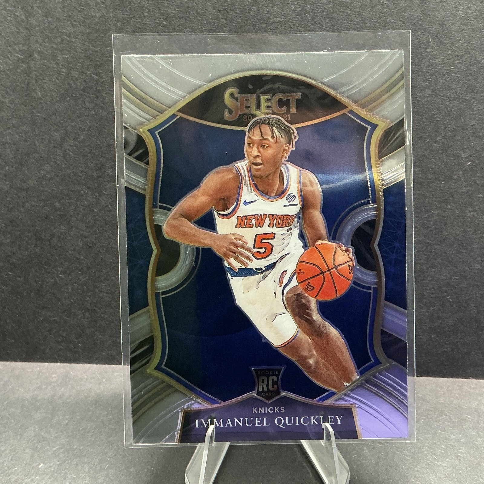 2020-21 Panini Select #85 Immanuel Quickley Rookie