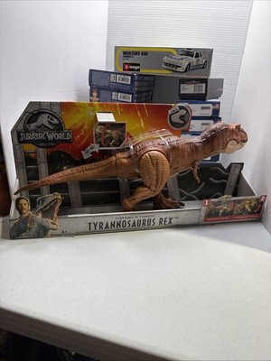 Jurassic World T-Rex Thrash 'N Throw Tyrannosaurus Rex 22  Try Me Not Working