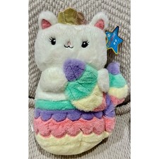 Fao Schwarz Glow Brights Meowmaid Cat Mermaid Plush w/ LED Lights  Sounds - NWT