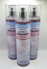 BATH AND BODY WORKS LOVELY DREAMER BODY MIST 8 FL OZ 3 PIECES 