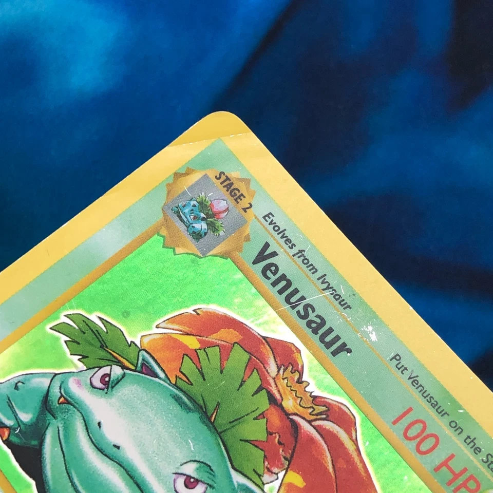 Venusaur - 15/102 - Shadowless Holo Rare Base Set 1999 - Pokemon Card - HP - Image 2 of 4