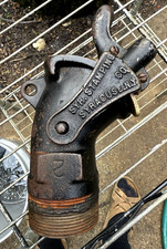 SYRACUSE STAMPING Co SYRACO 2" BARREL FAUCET DRUM SPIGOT BUNG GATE VALVE Smoker