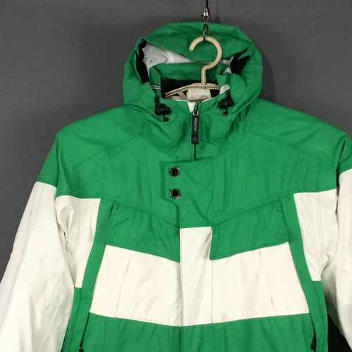 Sessions Ridge Series 3-in-1 Jacket Mens Small Green White Recco Waterproof Snow - Picture 7 of 19