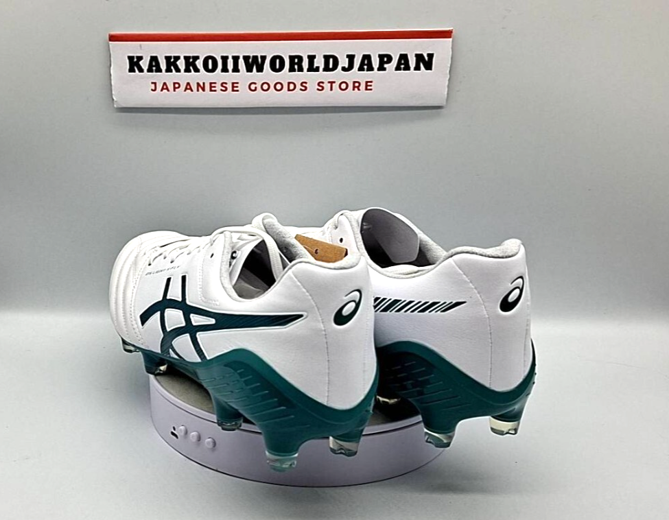 ASICS Soccer Cleats Shoes DS LIGHT X-FLY 5 White/Rainy Lake