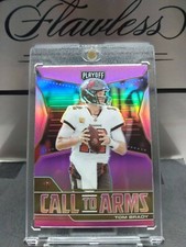 2021 Panini Playoff  Tom Brady Call to Arms #CA-TBR SP Pink Prizm