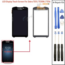 For Zebra TC51 TC510K TC56 LCD Screen 5'' Touch Screen Digitizer Assembly Repair