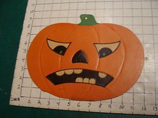 vintage Halloween: PUMPKIN HEAD made in usa #1