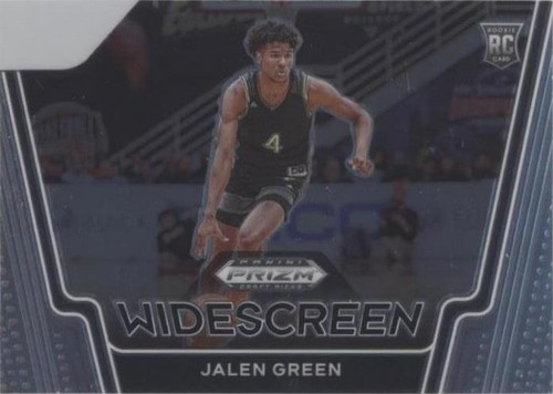 2021-22 Panini Prizm Draft Picks Blue Prizm /199 Jalen Green #4
