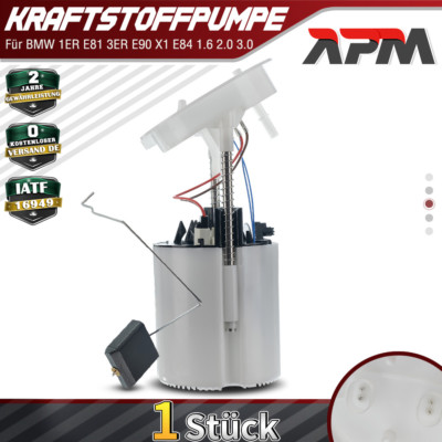 Kraftstoffpumpe Fördereinheit 4-Polig für BMW E90 E91 E92 E93 E81 E84 Benzin
