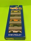 Hot Wheels Chevrolet Gift Pack 5 Car Set 1993 New #12403 Vintage - Mattel -
