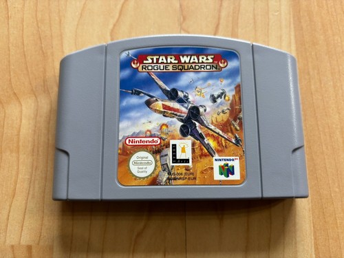 Star Wars Rogue Squadron Nintendo 64 N64 - Fully Boxed & Complete, Pal - Picture 9 of 11