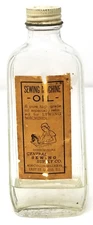 Sewing Machine Oil Bottle Central Sewing Supply East St. Louis Illinois Vintage