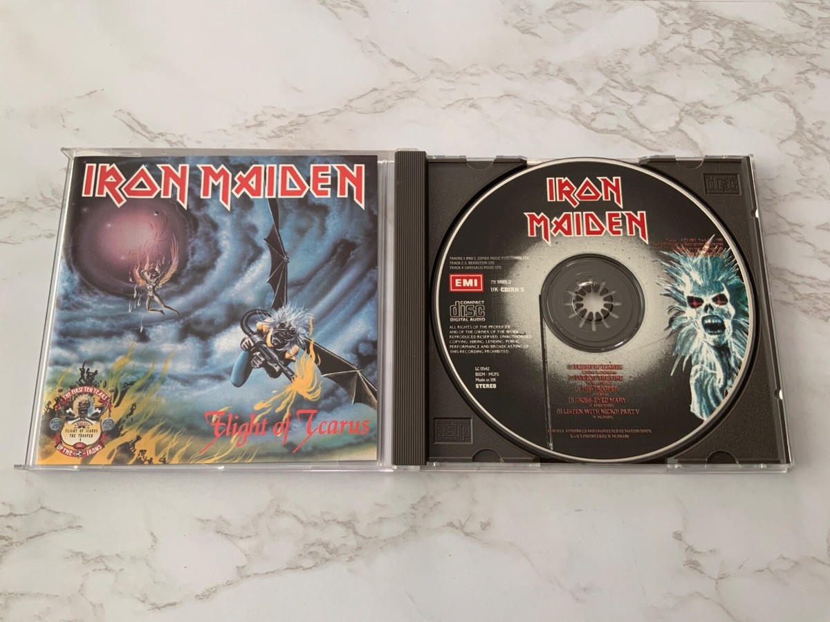 Iron Maiden Flight Of Icarus The Trooper CD LIMITED EDITION