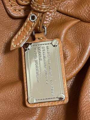 マークバイ マーク ジェイコブス BABY GROOVEE 2way Marc Jacobs Classic Q Baby Groovee 2Way Bag Brow Used