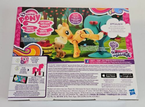 APPLEJACK MY LITTLE PONY APPLEBUCKING FIGURE SET EXPLORE EQUESTRIA MISP 2015 HTF - Picture 5 of 5
