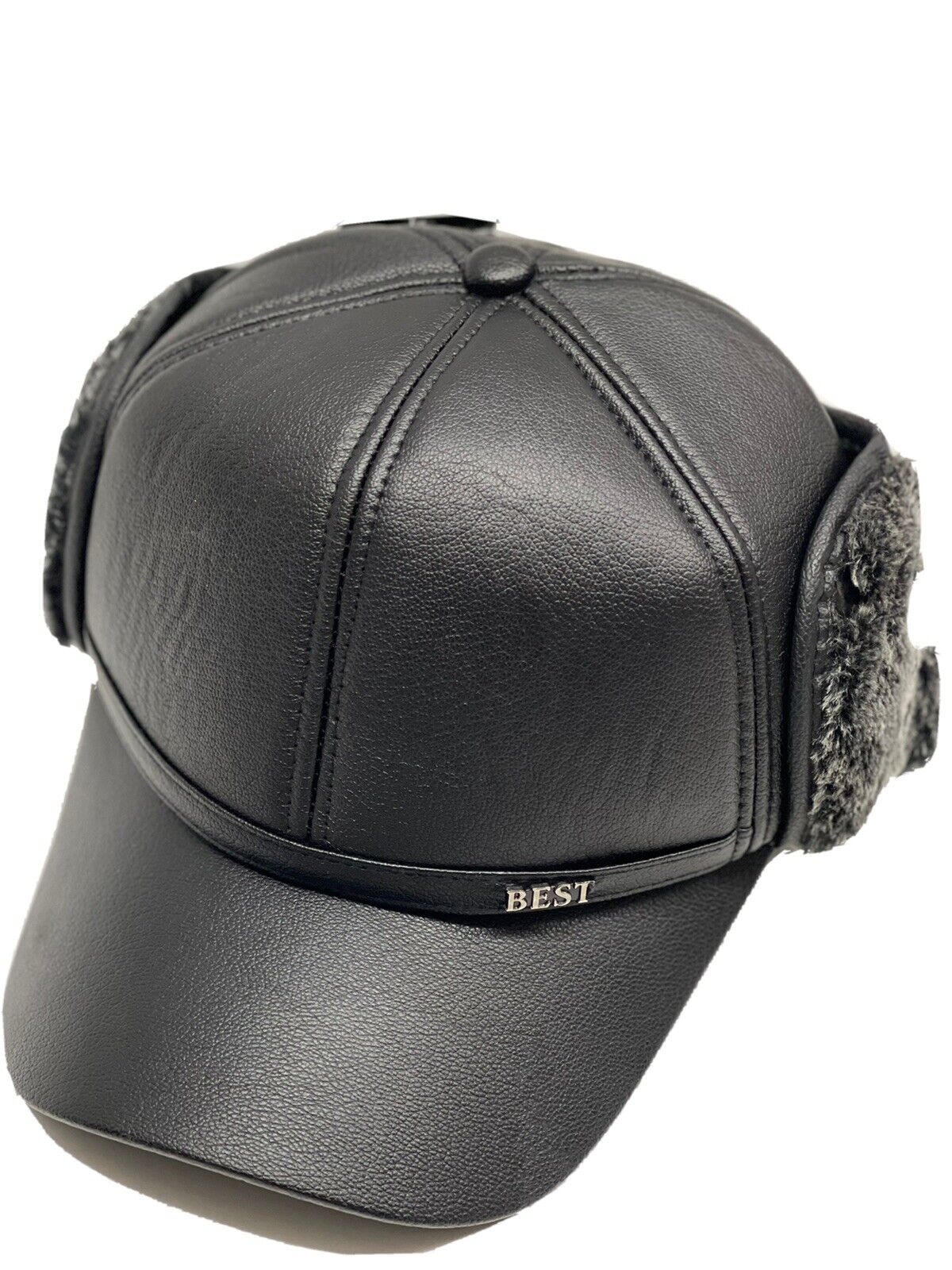 Men's Leather depot Baseball Caps Winter Hats Ear Warm with Max 77% OFF Cap Flaps