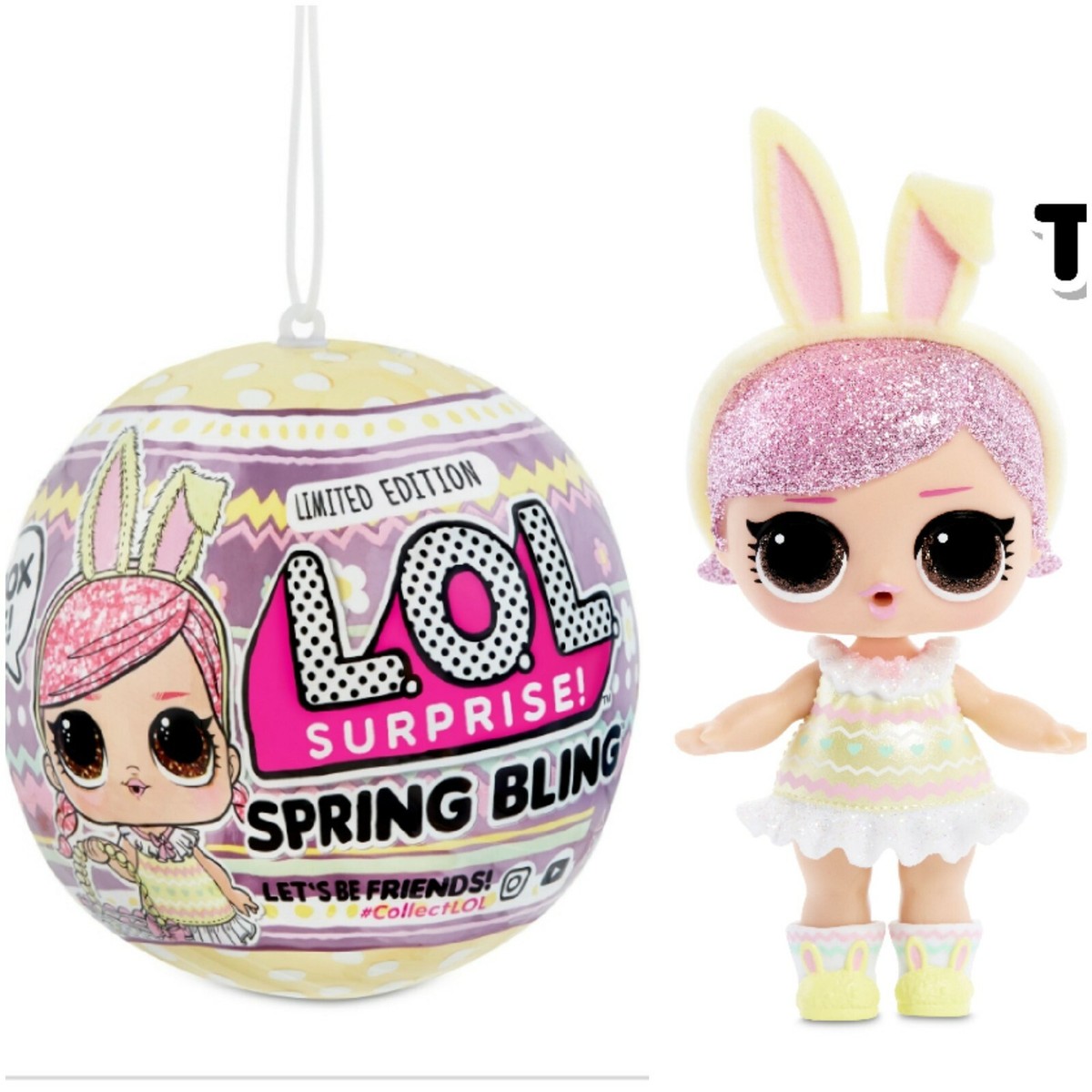 【並行輸入品】L.O.L SURPRISE! BLING SERIES LOL Surprise Bling Series Glitter Doll Playset, 6 Tiny Toys