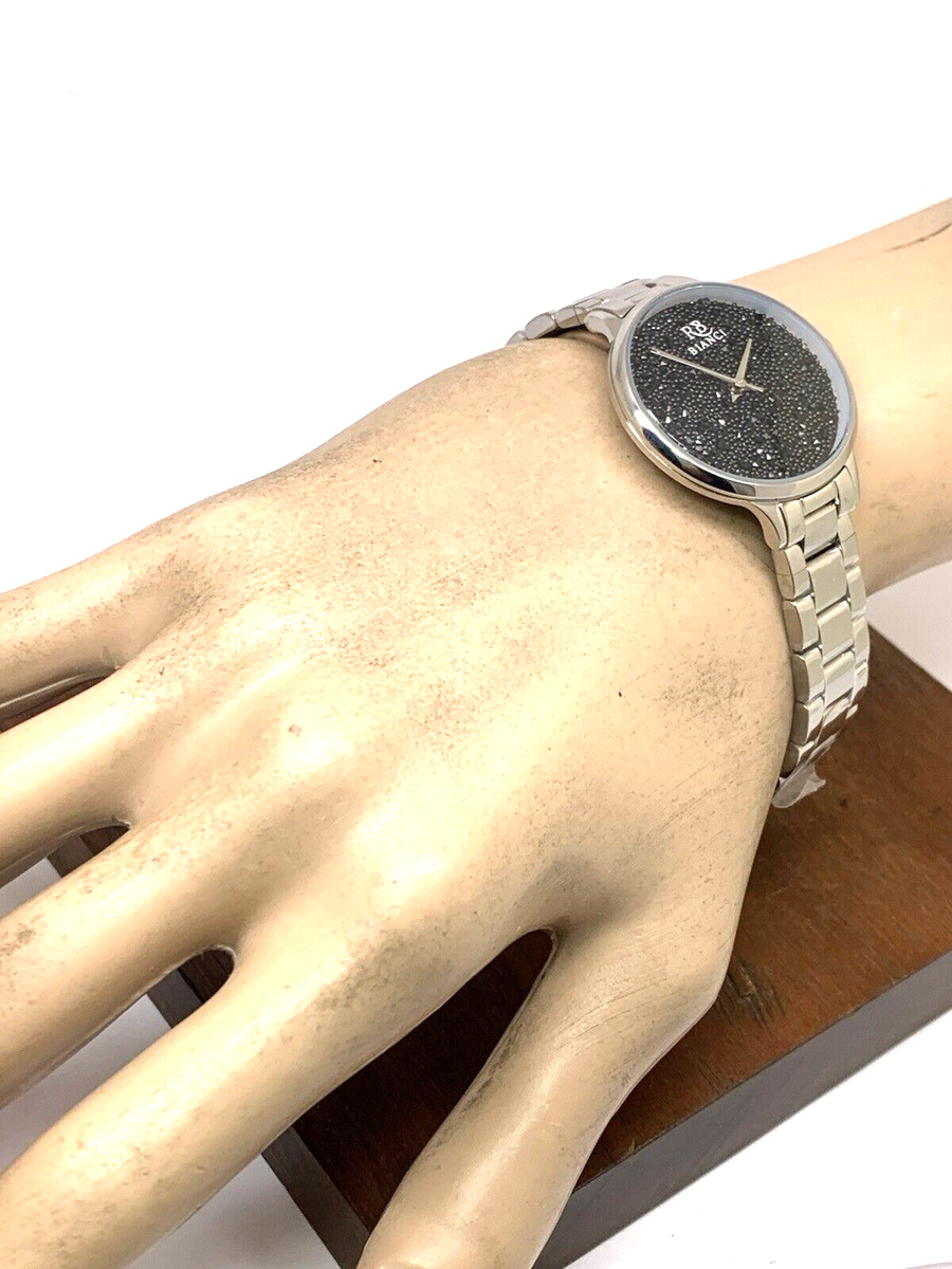 Roberto Bianci Womens Watch RB0248 Black Dial Quartz Silver Stainless Steel 32mm Roberto Bianci Womens Watch RB0248 Black Dial Quartz Silver  main image 3