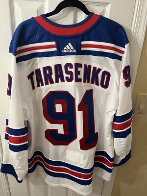 New York Rangers Adidas Mic Jersey Tarasenko Size 56