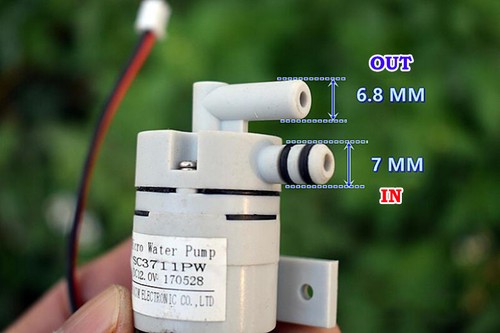 DC 12V Small Mini 370 Water Pump Diaphragm Vacuum Pump Self priming Suction Pump - Picture 20 of 20