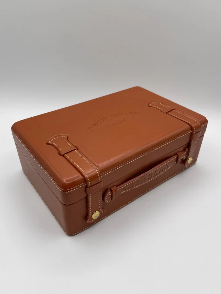 Franck Muller Casablanca scatola orologio marrone watch box Foto 2 de 4