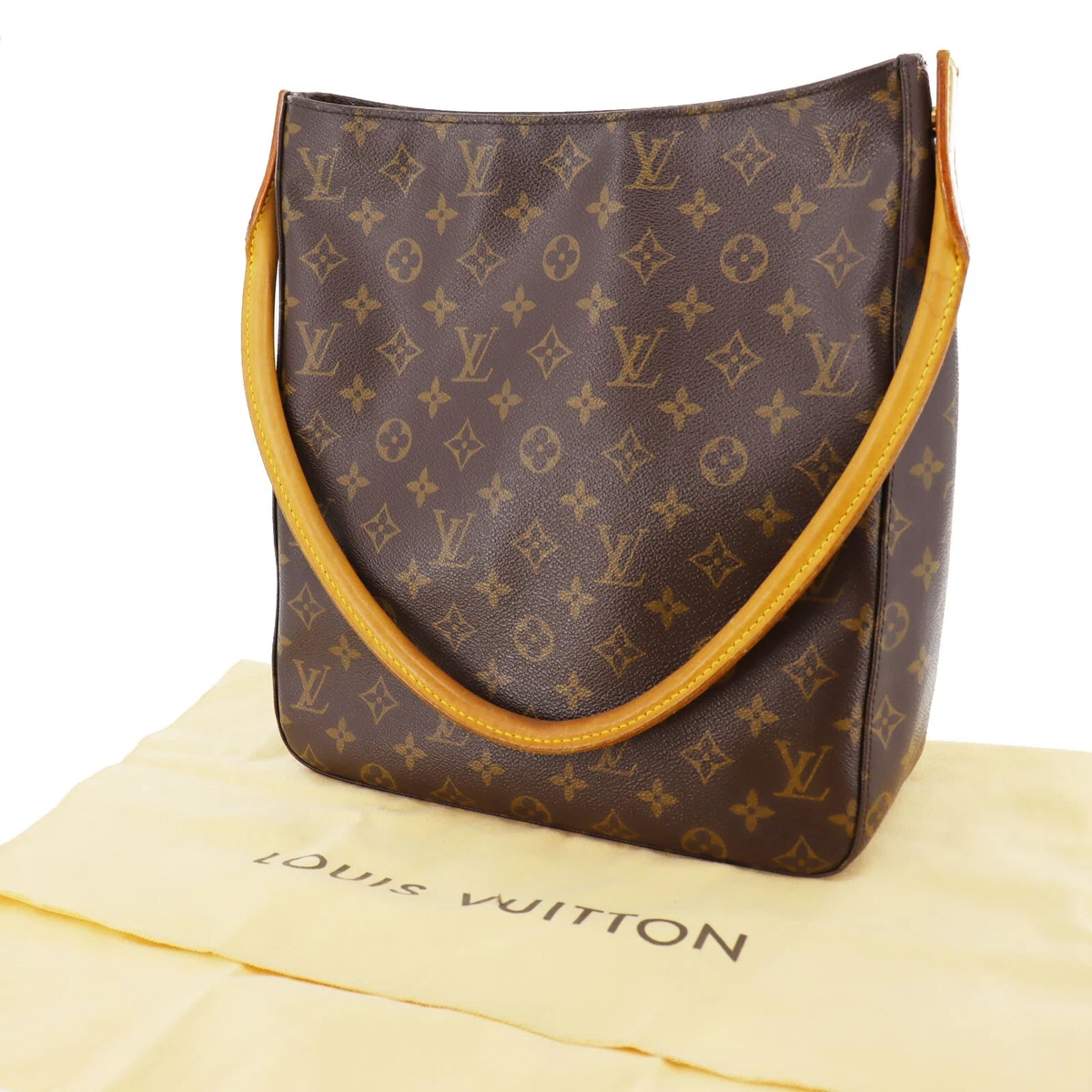 LOUIS VUITTON Monogram Canvas Looping GM Shoulder Bag