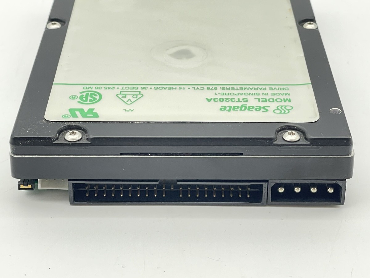 Vintage Seagate ST3283A 245MB Internal IDE 3.5