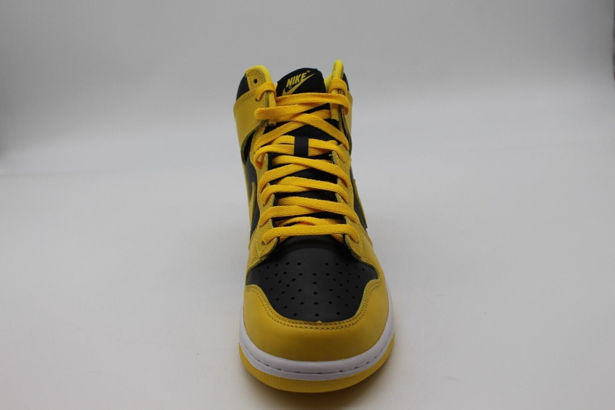 Nike Dunk High SP Black Varsity Maize Size 10 CZ8149-002