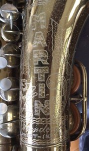 Martin committee II “lion & crown” alto sax  (1939) Plays great! VIDEO  