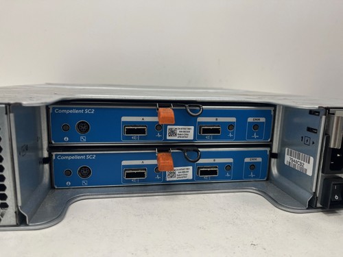 Dell Compellent SC200 Expansion Enclosure 12x 2.5" 2x Controller 2 x PSU 0VDDDG - Picture 6 of 8