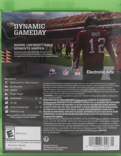 Madden NFL 22 - Xbox Series X - Picture 2 of 2