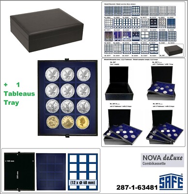 Münzkassette-Combi-Nova-deluxe-12-eckige-Fächer-48-49mm SAFE 287-1-63481