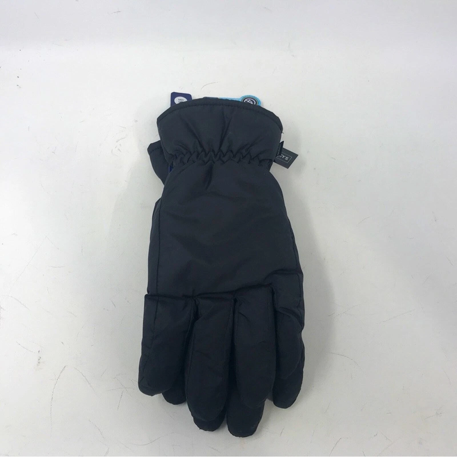 Isotoner 100% Waterproof Gloves, Men's Size LG - Black