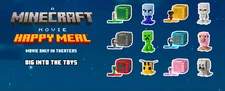 2025 McDONALD'S A Minecraft Movie Kids HAPPY MEAL TOYS Or Set